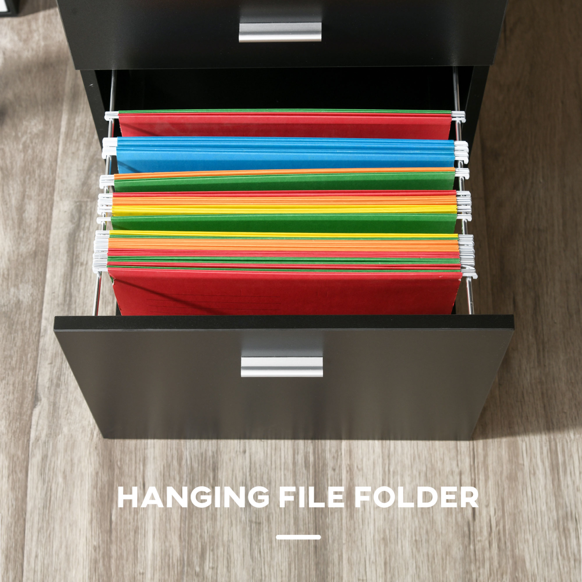 Modular L-Shaped Corner Workstation with Integrated 3-Drawer Storage - Image 4